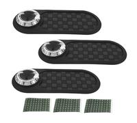 HANABASS 3pcs Keys Organizer Mat Universal Car Dashboard Mat Car Cell Phone Holder Mobile Phone Dashboard Holder Pvc