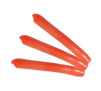 HANABASS 3pcs Lifelike Fake Hot Dog Sausage Models PVC Artificial Food Display for Home Decor Food Education Window Displays and Party Props with Realistic Simulation and Construction
