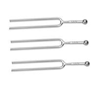 HANABASS 3pcs Musical Tuning Forks Tuning Fork for Violin Guitar Piano Erhu Portable Stainless Steel Equipment
