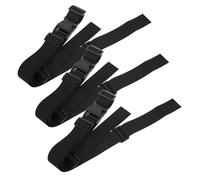 HANABASS 3pcs Replacement Safety Harness Straps for Baby High Chair and Toddler Pushchair, 2-Point Waist Belt Safety Strap 1.2m 3.8cm Width for Infant and Child Seating
