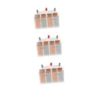 HANABASS 3pcs Saltwater Battery Science Experiment Kit for Safe and Friendly Battery Power Generation Complete Science Project Material and Learning Exploration