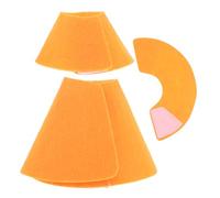 HANABASS 3pcs Soft Postoperative Collar for Small Pets Bite Lick Cone for Guinea Pigs Hamsters and Rabbits Comfortable Gentle Safe Protection for Bathing