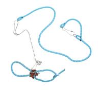 HANABASS 3pcs Squirrel and Hamster Leash Anti-bite Traction Rope for Small Pets Lightweight and Breathable Design for Outdoor Use for and Guinea Pigs