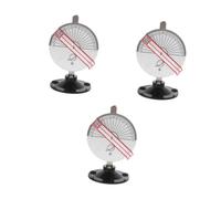 HANABASS 3pcs Sun Height Measuring Tool Plastic Scientific Instrument for Solar Angle Measurement Physics and Geography Teaching Educational Tool for Students