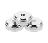 HANABASS 3pcs Trumpet Valve Caps Copper Piston Valve Screws for Easy Maintenance for Learning Practicing and Performing Essential Musical Instrument Accessories