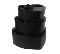 HANABASS 3pcs Valentine Heart Boxes Heart-shaped Packaging for Chocolates Flowers Birthday Anniversary Romantic Decoration for Couples Spouses Lovers