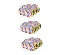 HANABASS 3sets Colored Elastic Golf Practice Balls Durable Wear Resistant Training Balls for Indoor Use for Skill Development Backyard Fun 10pcs*3