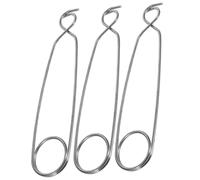 HANABASS 3sets Stainless Steel Fishing Jaw Spreader Multi Functional Hook for Camping Cooking Pot Hanger Convenient Outdoor Supply for Fishing and Kettles 3pcs*3