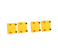 HANABASS 4 pcs DIY Mini Plastic Circuit Board Educational Physics Circuit Kits for Hands Science Learning Tools for Fourth Grade Electrical Experiments and Classroom Teaching