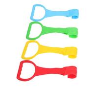 HANABASS 4 Pcs Pull Up Rings for Boy Girl Playpen Handle Grips for Upper Body Strength and Muscle Coordination Safe Walking Assistant for Early Standing and Exploration