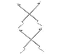 HANABASS 4 pcs Stainless Steel Adjustable Boat Hatch Spring Support Cabin Door Lid Adjuster for Stable Hatch Cover Wear Resistant Boat Accessory