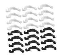 HANABASS 40pcs Pet Cage Accessories Wire Clips Connectors Latch Buckle for Rabbit Hamster Diy Assembly Cage Edge Locking Fittings for Small Animal Enclosure