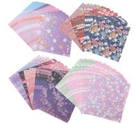 HANABASS 480 Sheets Thick Origami Paper Kit with Assorted Bright Colours, Double Sided for Folding Paper, Easy to Use for Cutting and Sticking, for Home Decoration and Crafts