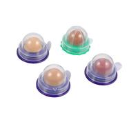 HANABASS 4Pcs Adhesive Catnip Balls Chewable Snack for Cats Lickable Treats for Kittens Promotes Play Appetite Keeps Cats Engaged and Happy