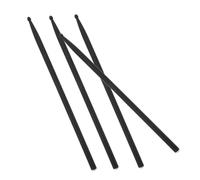 HANABASS 4pcs Carbon Fiber Drum Sticks Black for Percussion Musical Instrument Reusable Drum Stick for Drummer and Exercise for Jazz and Army Drumming Scenarios