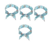 HANABASS 4pcs Dog Cooling Collar Puppy Instant Cooling Scarf for Hot Weather for Outdoor Activities