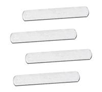 HANABASS 4Pcs Electroplating Steel Training Plates for Exercise Durable Weighted Strips for Fitness Equipment Fine Workmanship Safe Practical for Home Gym Workouts