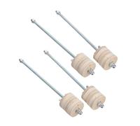 HANABASS 4pcs Guitar Repair Clamps Adjustable Body Fixing Tools for Acoustic Bass Guitar Cracks Repair with Opening Lightweight Luthier Clips for Secure Maintenance and Quick Setup