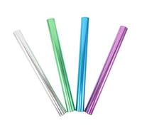 HANABASS 4pcs Lightweight Aluminum Alloy Relay Baton with Stable Energy Transfer for Sprint Race Training Corrosion Resistant Track Sticks for Athletes Outdoor Running Practice