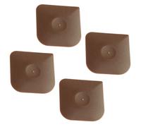 HANABASS 4pcs Multi-purpose Pastry Scraper and Bread Cutting Tool with Comfortable Feel, Made of Sturdy PC Material for Home and Kitchen Cleaning