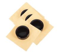 HANABASS 4pcs Natural Rosin for Violin Cello Erhu Musical Instrument Supplies Black Premium Enhanced Sound Performance for Musicians