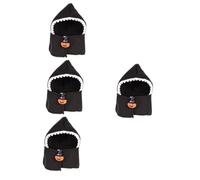 HANABASS 4pcs Pet Bunny Hat Soft Decorative Headwear for Pets for Festivals Parties and Photoshoots Easy to Wear and Remove Holiday Accessory for Your