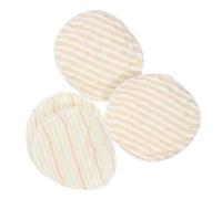 HANABASS 4pcs Reusable Washable Breast Pads for Women Cotton Bamboo Fiber Breastfeeding Nursing Pads High Absorbency Thickened Comfortable Feeding Cushion Set