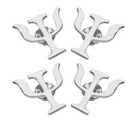 HANABASS 4pcs Vintage Psychology Brooch Alloy Statement Lapel Pins for Psychologists Women Men Suit Jacket Dress Shirt Weddings Business Events Holidays