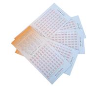 HANABASS 5 Pcs I Ching Guide with Hexagrams Practical Interpretation Book for Beginners Comprehensive Visual Guide to Divination Techniques and Accurate Readings