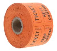 HANABASS 500pcs Double Roll Raffle Tickets Numbered for Organization for Events Fundraisers Parties and Celebrations for Drinks Food Choices and More