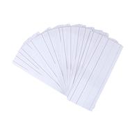 HANABASS 50pcs Dry Erase Sentence Strips for Classroom Office Lightweight Double Sided Letter Learning Strips Premium Teaching Supplies for Home Use for Student Rewards Writing Practice