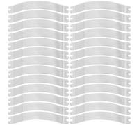 HANABASS 50pcs Picture Framing Tools Aluminum Alloy Spring Clips Hanging Spring Clips Resistant to Deformation Practical Hardware for Photos and Pictures on The Wall