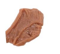 HANABASS 50pcs Realistic Mini Fake Meat Ornaments Lifelike Miniature Steak Blocks for DIY Craft Projects Office Display Photography Props and Scene Decoration