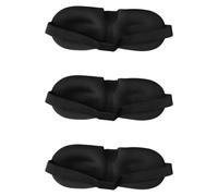HANABASS 5Pcs 3D Light Blocking Sleep Masks Set, Soft Cotton Cloth Eye Masks for Sleeping, Breathable Comfortable Blindfolds for Travel and Home Use