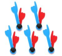 HANABASS 5pcs DIY Childrens Clock Pointers Educational for Learning Safe Plastic Clock Hands for Enhance Motor Skills Family Fun for Home School Use