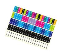 HANABASS 5pcs Kalimba Stickers for Thumb Piano Note Adhesive Labels for Beginners Durable Easy to Remove for Notes