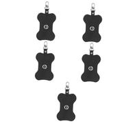 HANABASS 5pcs Pet Poop Bag Holder Portable Poop Bag Dispenser Daily Use Easy Refill