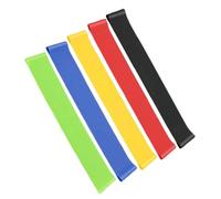 HANABASS 5pcs Tpe Resistance Exercise Loop Bands for Classroom Chair Legs with Focus Support and Versatile Use, Stretch Bands Suitable for Schools and Homes to Enhance Stability