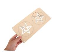 HANABASS 5pcs Wooden Maze Board for Montessori Fine Motor Games with Geometric Animal Shape Stencils Hand-eye Coordination for Preschool Learning and Creativity