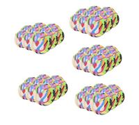 HANABASS 5sets Colored Golf Training Balls Wear Resistant Elastic Practice Balls for Use Professional Training for Practice and Skill Development 10pcs*5