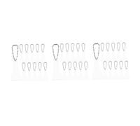 HANABASS 60 pcs Portable Scratch Off Keychain Tool Plastic for Lotto Tickets Precise Scratch Card Remover for Voucher Code Revealing and Ticket Label Scratching