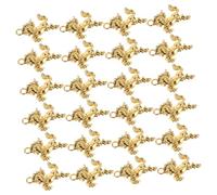 HANABASS 60pcs Zodiac Horse Charms Luck Pendant for Jewelry Making Feng Shui Decor High Compatibility for DIY Crafting and Celebrations