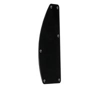 HANABASS 6Holes Guitar Rear Plate Backplate Fit Electric Guitar Pickguard Cover with Polished Surface Stylish Minimalist Design for Enhanced Aesthetics and Protection