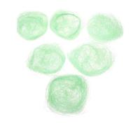 HANABASS 6pcs Artificial Chicken Nest Ornaments Thread Material Easter Chicken Coop Decor for Home Party DIY Micro-landscape Fruit Green