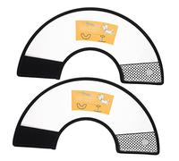 HANABASS 6pcs Breathable Anti-licking Cat Collars for Dogs Soft Elizabethan Protective Neck Circles for for Cats and Dogs and Comfortable Design
