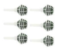 HANABASS 6pcs Bridal Flower Bouquet Holders Wedding Flower Arrangement Holders Lightweight Plastic Foam Floral Foam for Shop and Shop Use