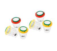 HANABASS 6pcs Handheld Bug Hunting Fly Trap Indoor Use Insect Magnifier Viewer Box Insect Collecting Pot Educational Learning Tool