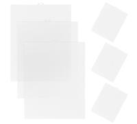 HANABASS 6pcs Plastic Canvas Sheets White Plastic Mesh for Crafts, Free to Cut, Friendly to Beginner, for Embroidery, Knitting and Crocheting Projects