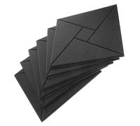 HANABASS 6pcs Self-adhesive Polyester Fiber Acoustic Panels for Sound Dampening in Music Studios Bedrooms and Home Cinemas