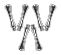 HANABASS 6pcs Stainless Steel Decorative Scissor Tail Rest Nails for Pet Grooming Scissors, Household Hair Clipper Support Accessories for Precise Trimming